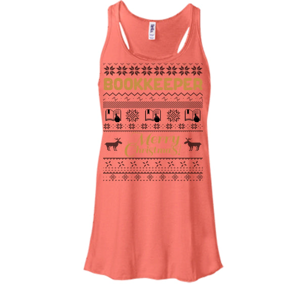 Bookkeeper Merry Christmas T Shirt, Gift For Merry Christmas T Shirt, Awesome t-shirts