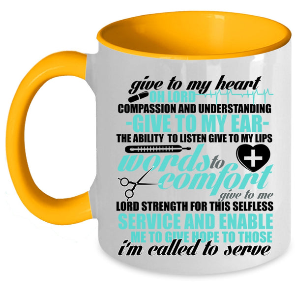 Cute Nurses Coffee Mug, Funny Nurses Accent Mug