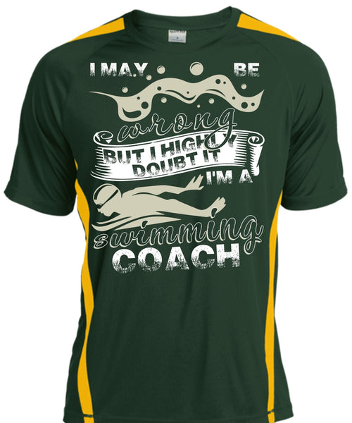 I'm A Swimming Coach T Shirt, Being A Swimmer T Shirt, Cool Shirt