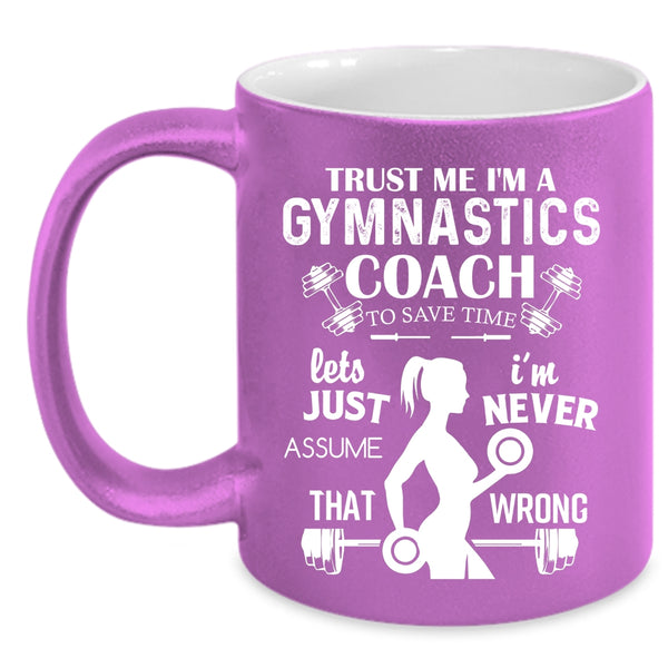 I'm A Gymnastics Coach Coffee Mug, Best Gift For Gymnast Coffee Cup