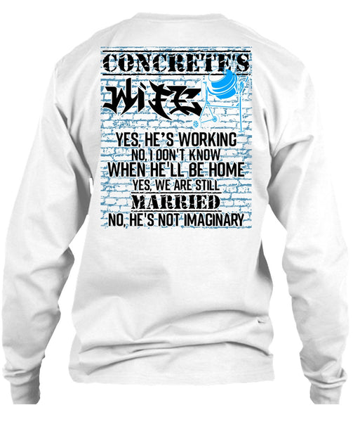 Concrete's Wife T Shirt, I Love My Wife T Shirt