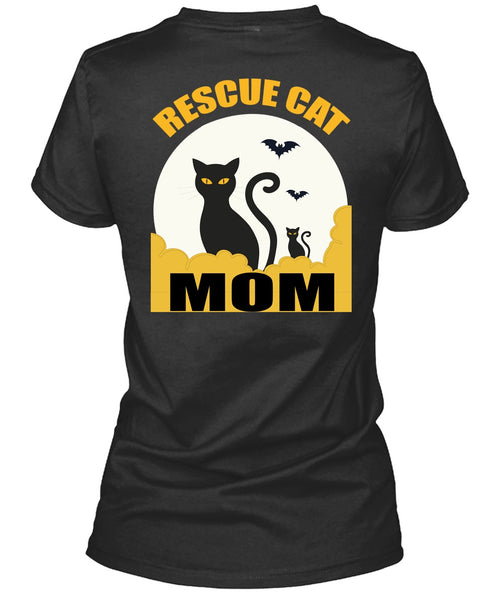 Rescue Cat Mom T Shirt, My Favorite T Shirt