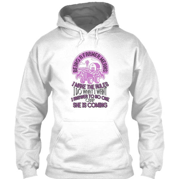 Being A Farmer T Shirt, Gift For Farmer T Shirt