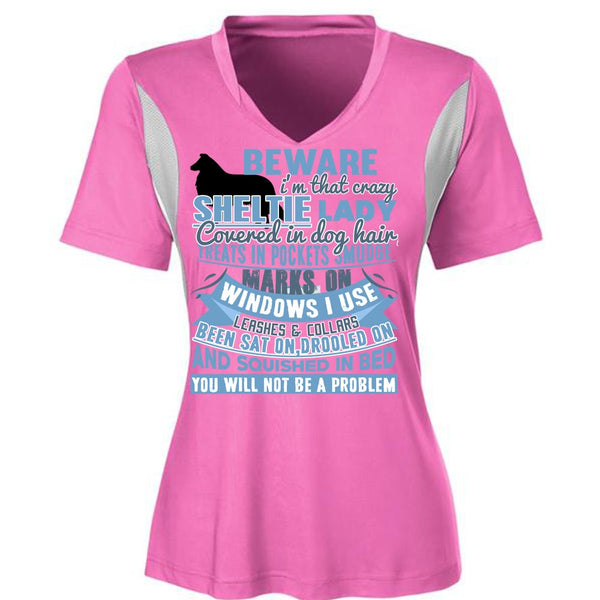 I'm That Crazy Sheltie Lady T Shirt, I Love My Dog T Shirt, Awesome T-Shirts