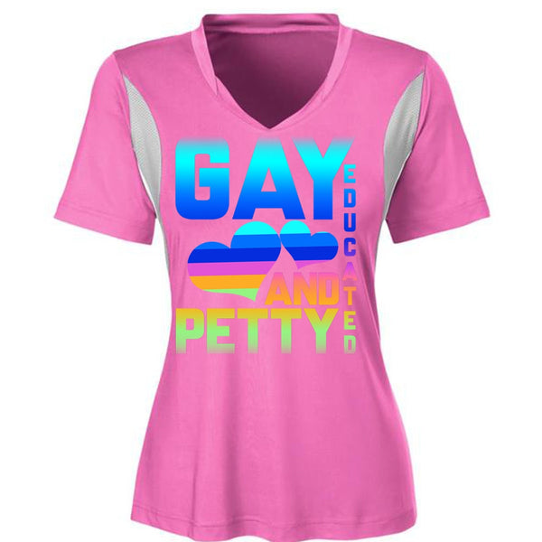 Gay Educated And Petty T Shirt, Being A Gay T Shirt, Awesome T-Shirts