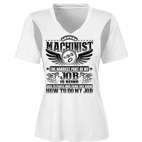 Machinist The Hardest T Shirt, I Love Machinist T Shirt, Awesome T-Shirts