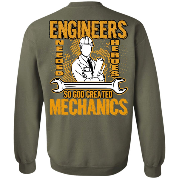 I Love Mechanic T Shirt, Engineers Sweatshirt