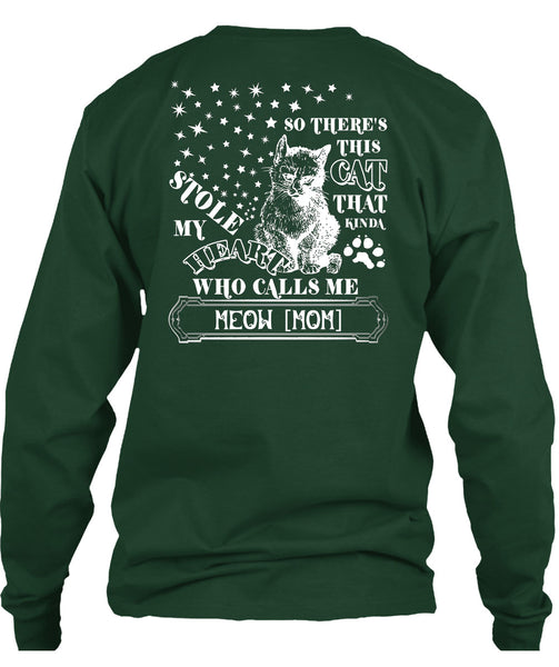 This Cat That Kinda Stole My Heart T Shirt, I Love Cats T Shirt