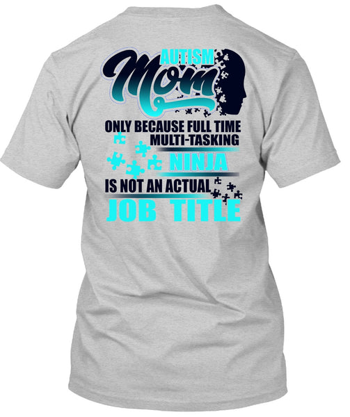 Autism Mom T Shirt, I Love Mom T Shirt