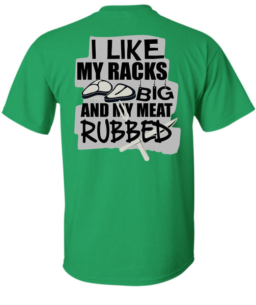 I Like My Racks Big T Shirt, I Love Chef T Shirt