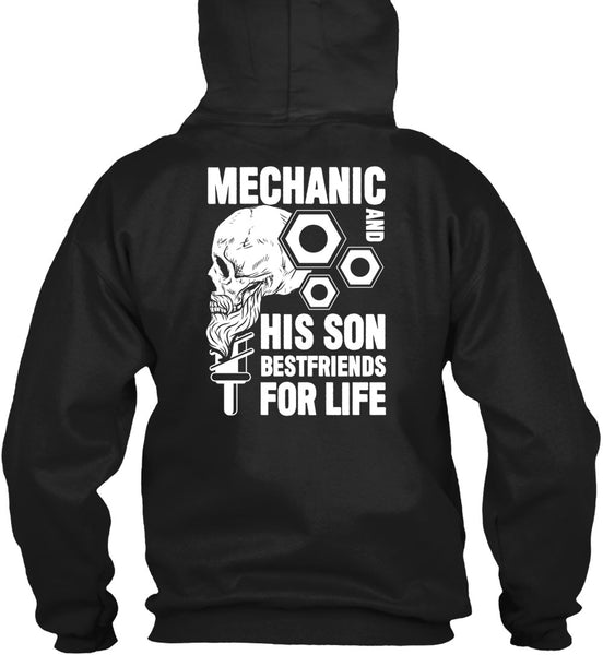 Mechanic And His Son Best Friend T Shirt, Being A Mechanic T Shirt