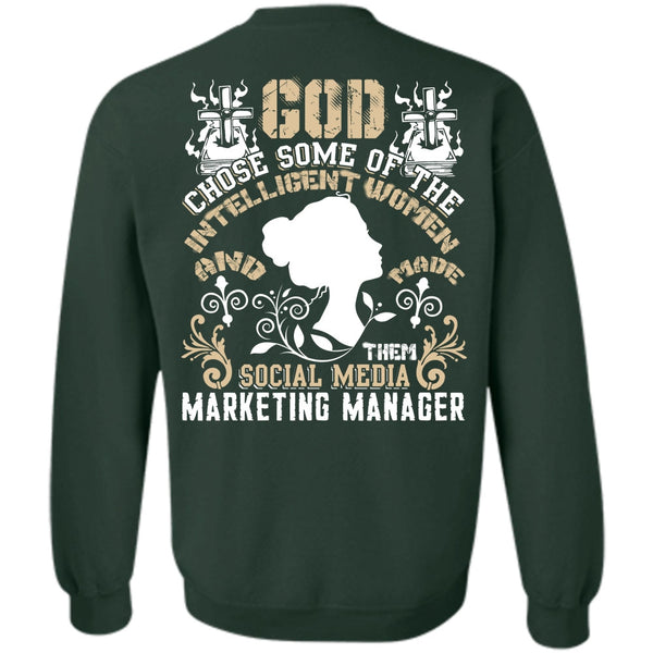 Intelligent Women T Shirt, I Love Manager Sweatshirt