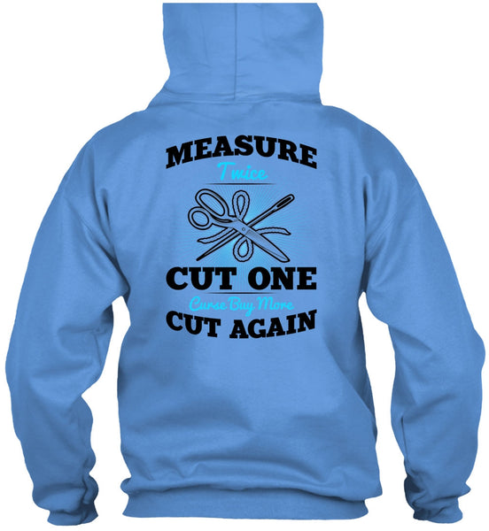 Measure Twice Cut One T Shirt, I Love Knitting T Shirt