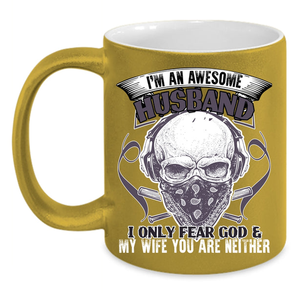 I'm An Awesome Husband Coffee Mug, Cool Husband Coffee Cup