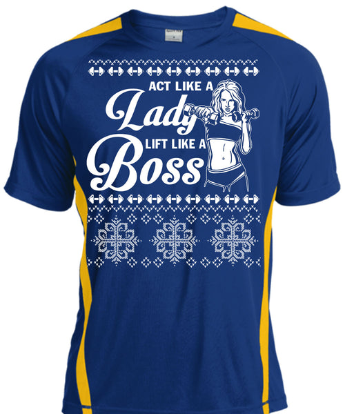 Active Like A Lady Lift Like A Boss T Shirt, This Girl Loves Christmas T Shirt, Cool Shirt