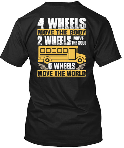 A black t-shirt with the shopify logo
