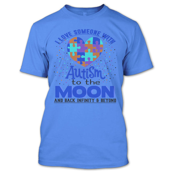 I Love Someone Autism T Shirt, Coolest Autism T Shirt