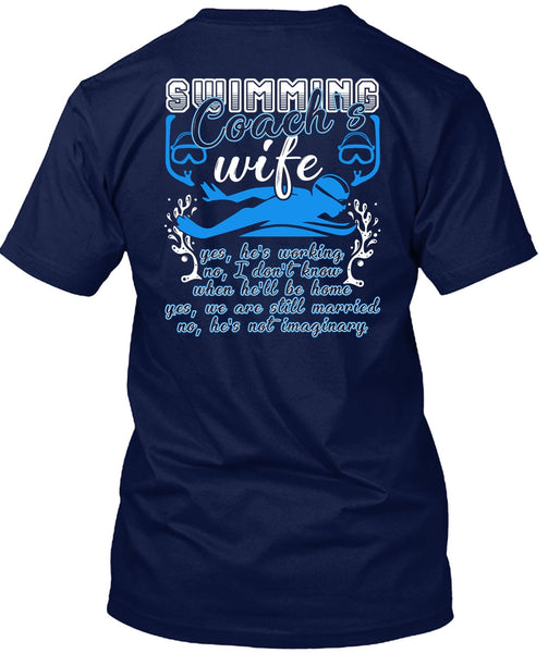Swimming Coach's Wife T Shirt, We Are Still Married T Shirt
