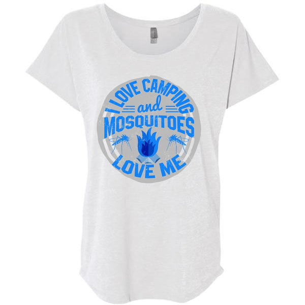 I Love Camping And Mosquitoes Love Me T Shirt, I Love Camping T Shirt, Awesome T-Shirts