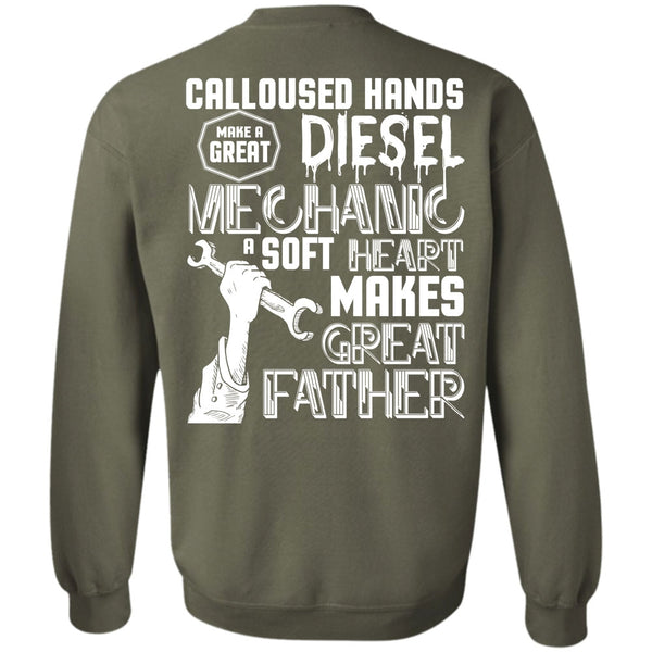 Makes Great Father T Shirt, I Love Mechanic Sweatshirt