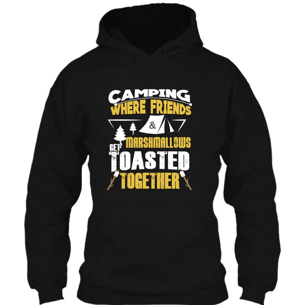 Camping T Shirt, where Friends Marshmalows T Shirt