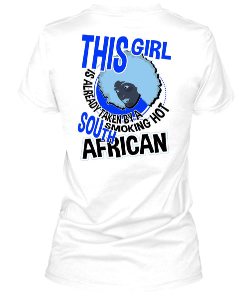 Smoking Hot South African T Shirt, I Love Lady T Shirt