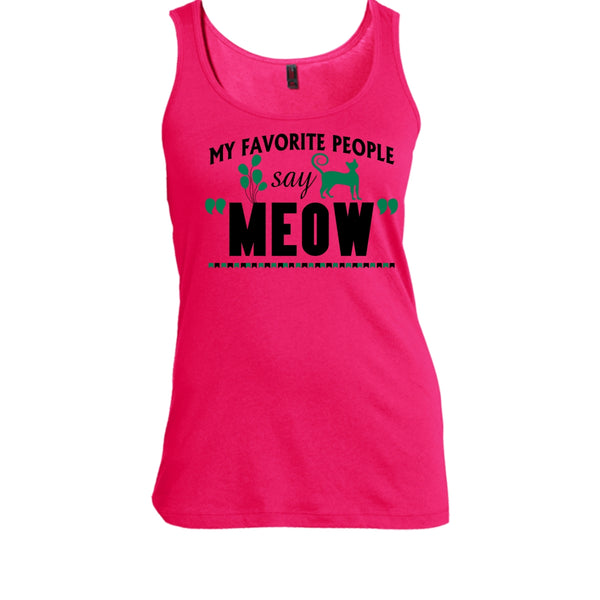 My Favorite Say Meow Shirt, I Love My Cat Shirt