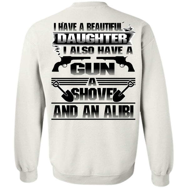 A black t-shirt with the shopify logo