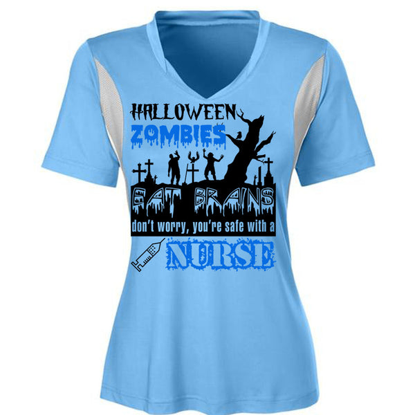 Halloween Zombies Eat Brains T Shirt, Wait For Halloween T Shirt, Awesome T-Shirts