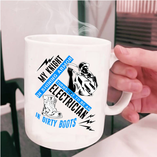 Cute Electrician Coffee Mug, To Be An Electrician Cup