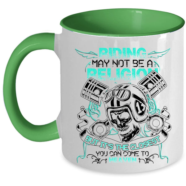 Awesome Gift For Bikers Coffee Mug, Riding Accent Mug