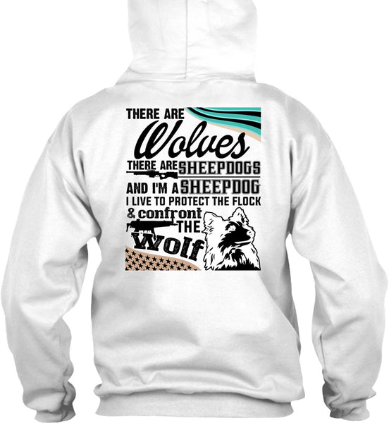 Confront The Wolf T Shirt, There Are Wolves T Shirt