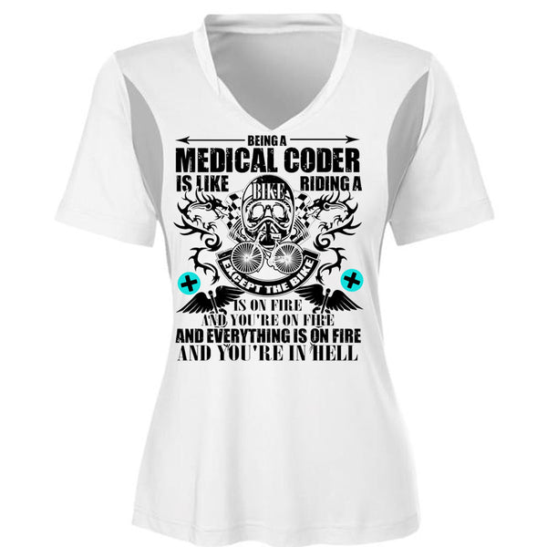 Being A Medical Coder T Shirt, Being A Biker T Shirt, Awesome T-Shirts