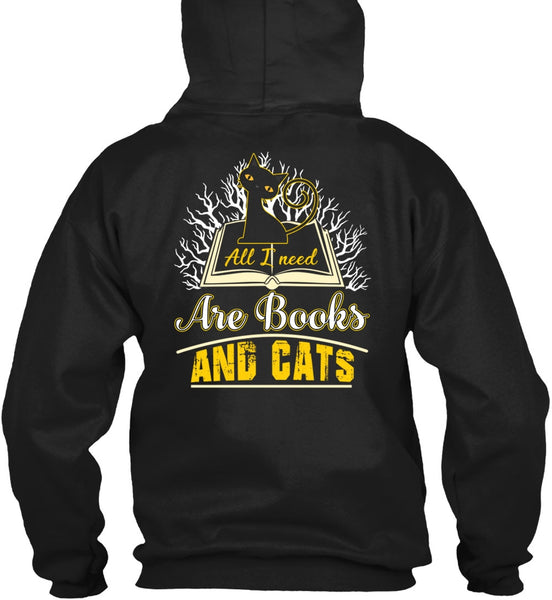 All I Need Are Books And Cats T Shirt, Being A Reader T Shirt