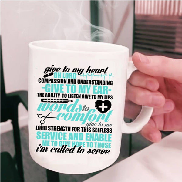 Cute Nurses Coffee Mug, Funny Nurses Cup