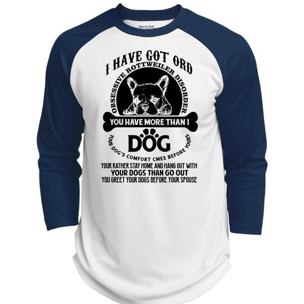 You Have More Than 1 Dog T Shirt, I Love Dogs T Shirt, Awesome T-Shirts  (Polyester Game Baseball Jersey)