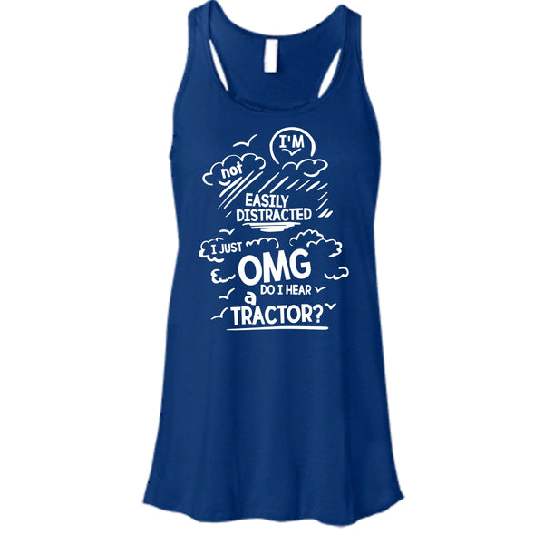 I'm Not Easily Distracted T Shirt, Do I Hear A Tractor T Shirt, Cool T Shirt