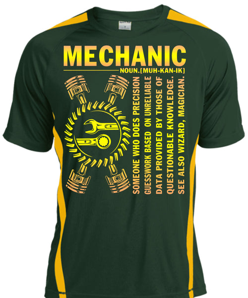 Being A Mechanic T Shirt, Who Does Precision Guesswork T Shirt, Cool Shirt