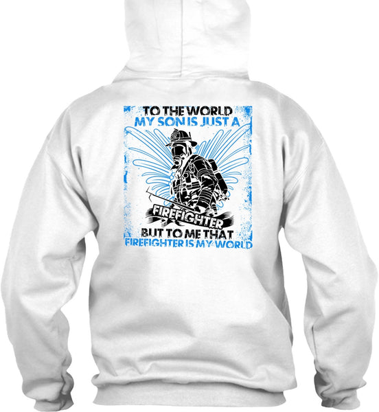 I'm Just A Girl Who Fell In Love T Shirt, I Love Firefighter T Shirt