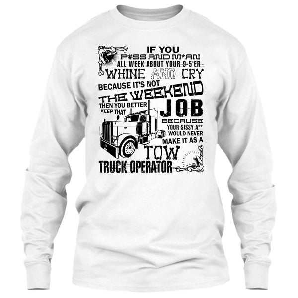 Tow Truck Operator T Shirt, Coolest Trucker T Shirt