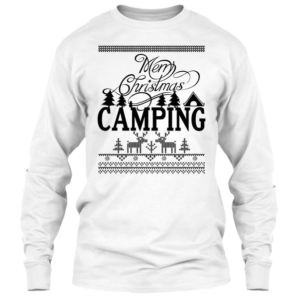Merry Christmas Camping T Shirt, Gift For Camper T Shirt