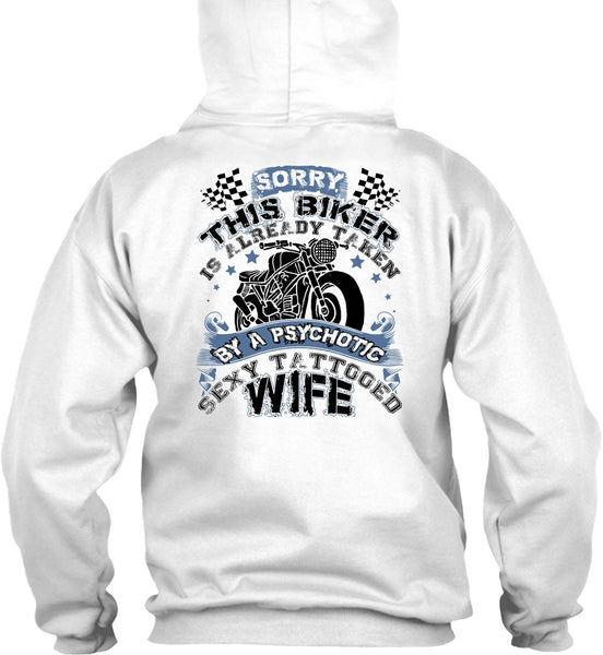 Tattooed Wife T Shirt, I Love Biker T Shirt