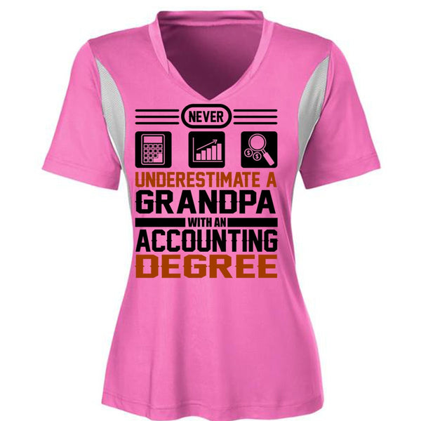 Grandpa With An Accounting Degree T Shirt, I Love Accountant T Shirt, Awesome T-Shirts