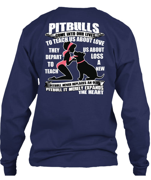 Pit Bulls Come Into Our Lives T Shirt, My Favorite T Shirt