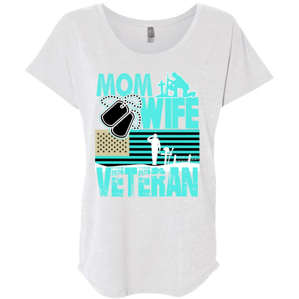 Mom Wife Veteran T Shirt, I Love Mom T Shirt, Awesome T-Shirts