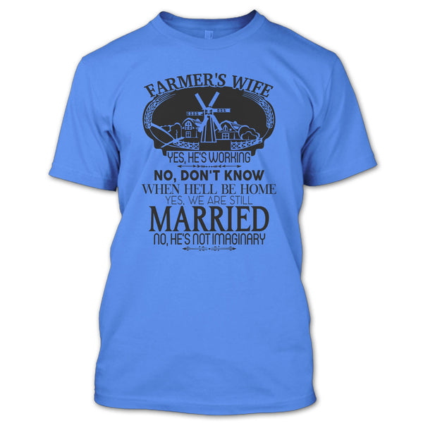 Farmer's Wife T Shirt, Gift For Farmer's Wife T Shirt