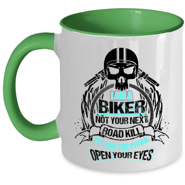 Awesome Gift For Biker Coffee Mug, I Am A Biker Accent Mug