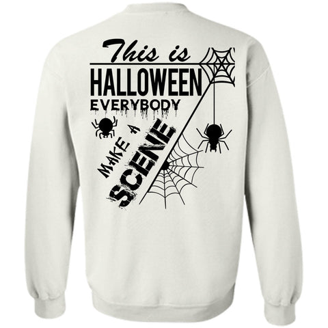 A black t-shirt with the shopify logo