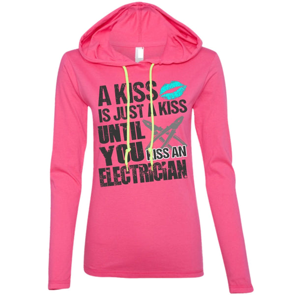 Kiss An Electrician T Shirt, A Kiss T Shirt, Awesome T-Shirts