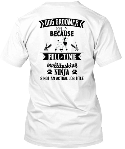 A black t-shirt with the shopify logo